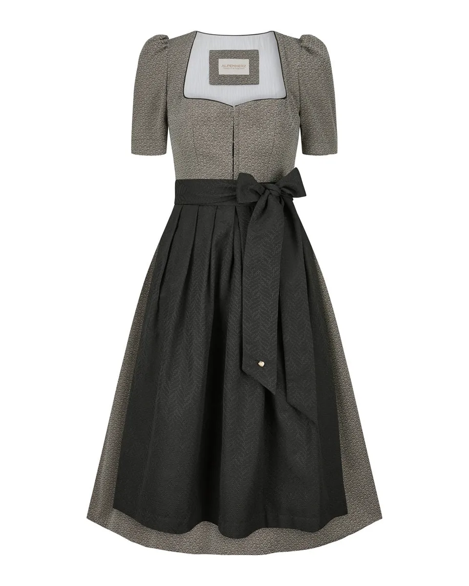 alpenherz-dirndl-johanna-taupe-jacquard-dirndl image 1