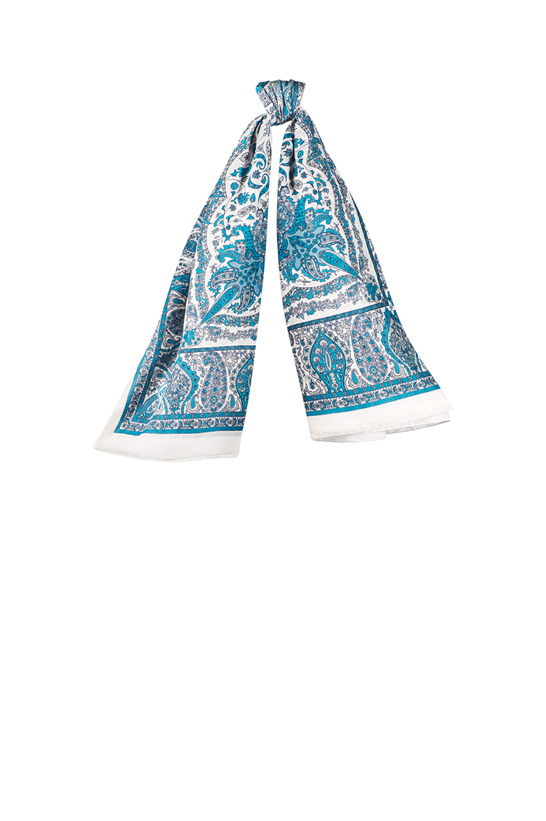 g-ssl-baumwoll-tuch-mit-paisley-druck-grau-schwarz image 1
