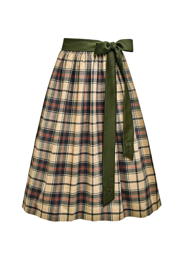g-ssl-jagd-sch-rze-klassik-karo-damen-natur-70-cm image 1