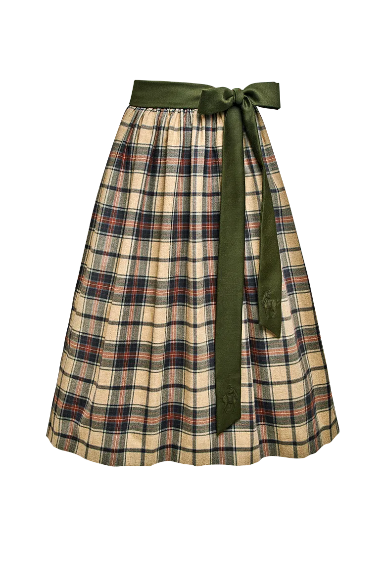 g-ssl-jagd-sch-rze-klassik-karo-damen-natur-70-cm image 1