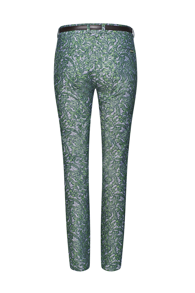 g-ssl-chino-hose-blattmuster-baumwolle-leinen-damen image 2