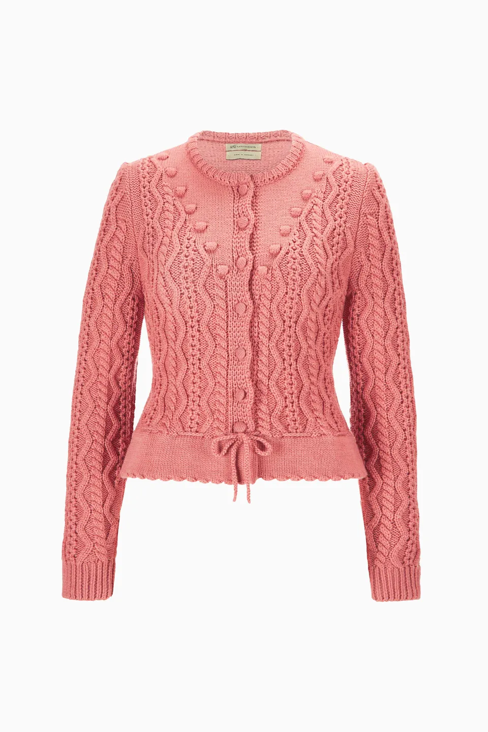 gottseidank-damenstrickjacke-lene-mit-zopfmuster-2 image 1