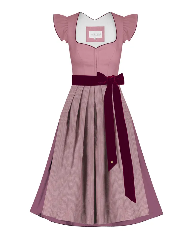 alpenherz-dirndl-marie-mit-abkn-pfbarem-fl-gelarm-berry-s-blush image 1