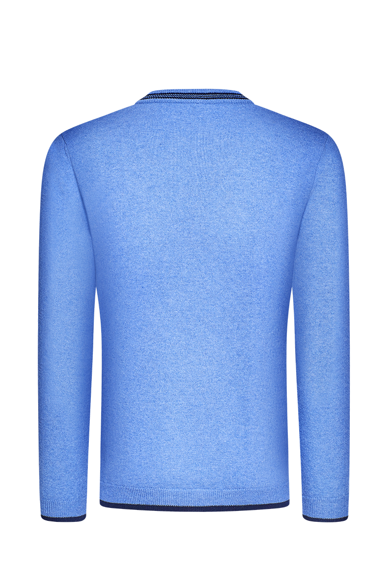 g-ssl-gams-pullover-v-ausschnitt-blau-herren image 2