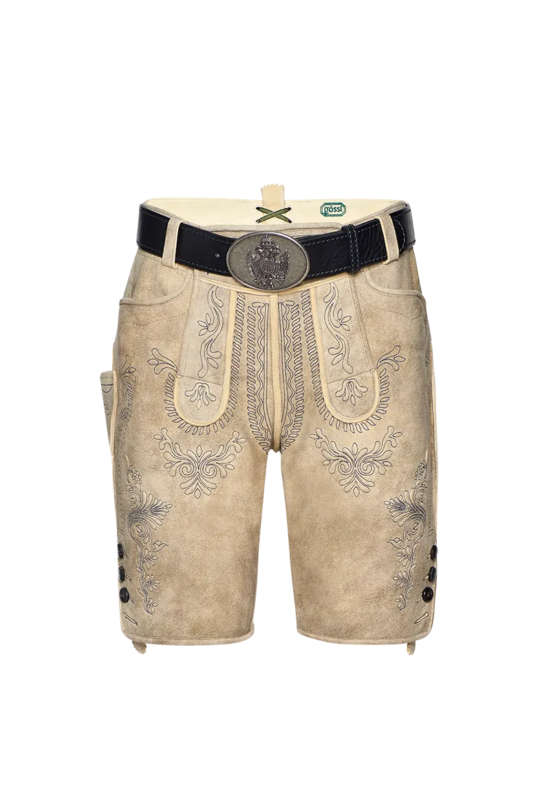 g-ssl-7-nahtige-lederhose-herren-reich-bestickte-hirschlederhose-hell-mit-s-ckle image 1