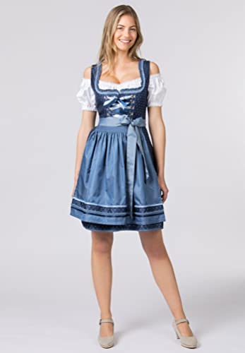 stockerpoint-elise-dirndl-blau-jacquard-mit-r-schen image 8