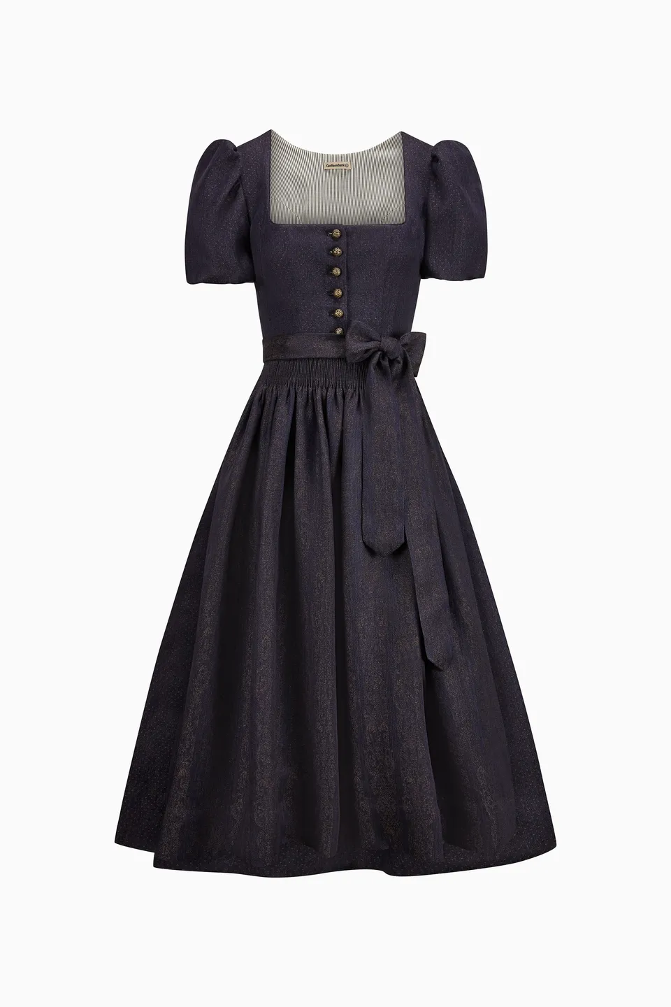 gottseidank-dirndl-laura-dirndl-mit-geradem-ausschnitt-und-kurzem-puffarm-3 image 1