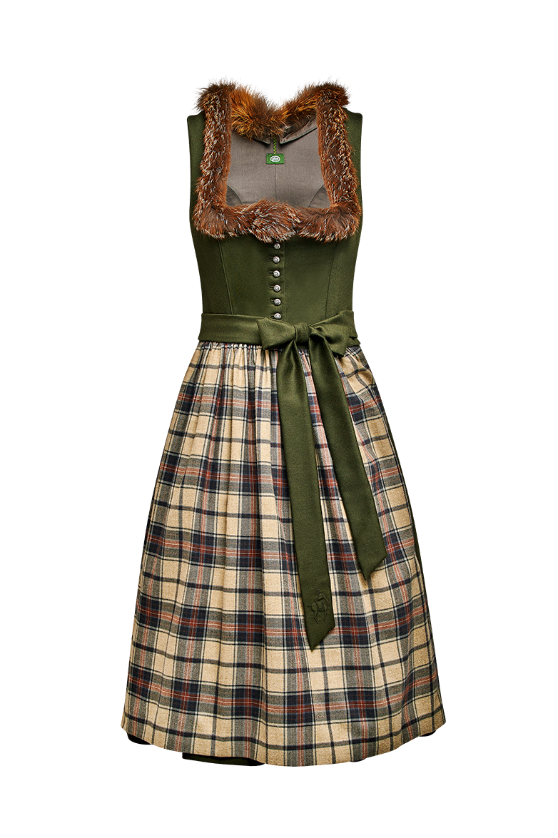 g-ssl-jagd-dirndl-mit-rotfuchsband-und-m-nchner-ausschnitt image 3