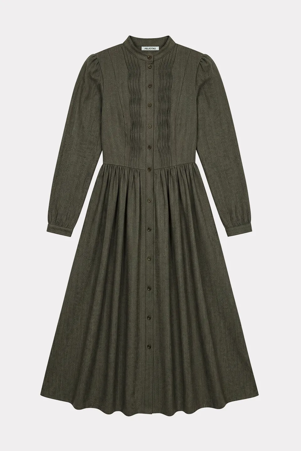 felicitas-damen-kleid-kalmira-baumwoll-flanell-kleid image 1
