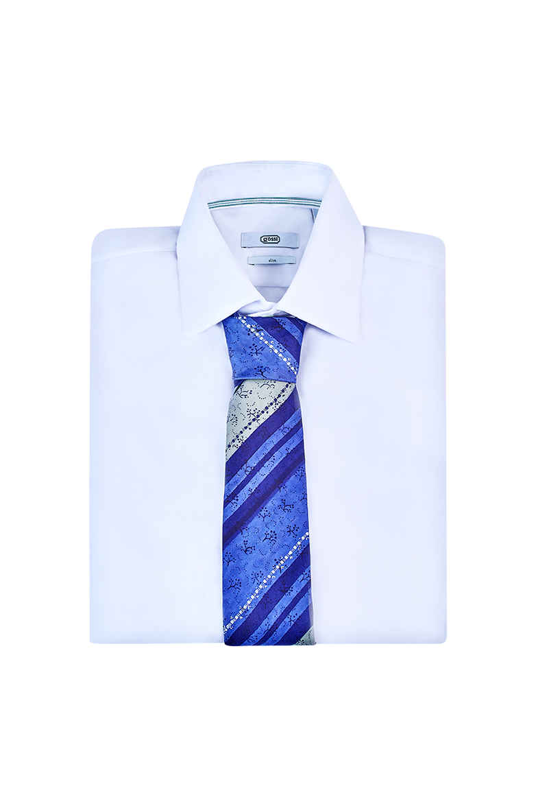 g-ssl-seidenkrawatte-herren-echter-handdruck-blau image 2