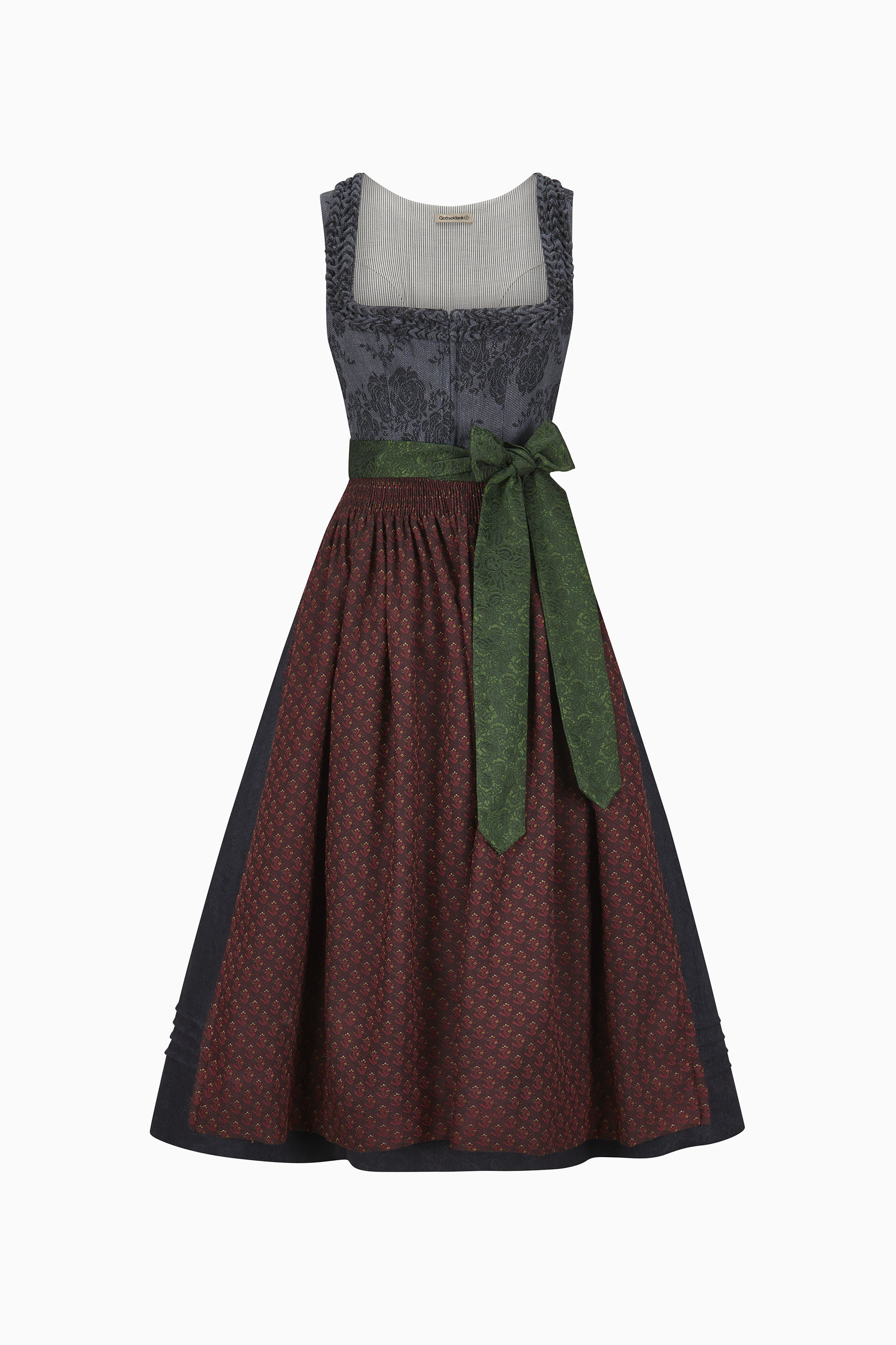 gottseidank-dirndl-vreni-mit-herzchenr-sche-und-biesen image 1