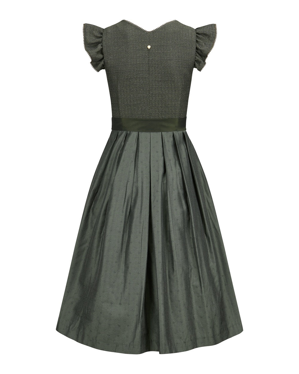alpenherz-dirndl-ida-fl-gelarm-jacquard-dirndl-damen-oliv image 2