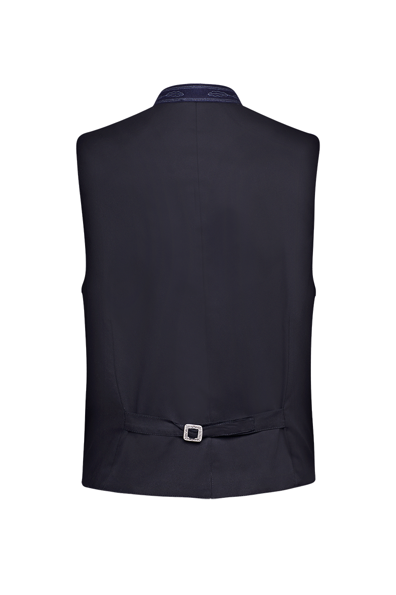g-ssl-ausseer-gilet-blau-strichloden-weste-mit-eichenlaub-stick-herren image 3