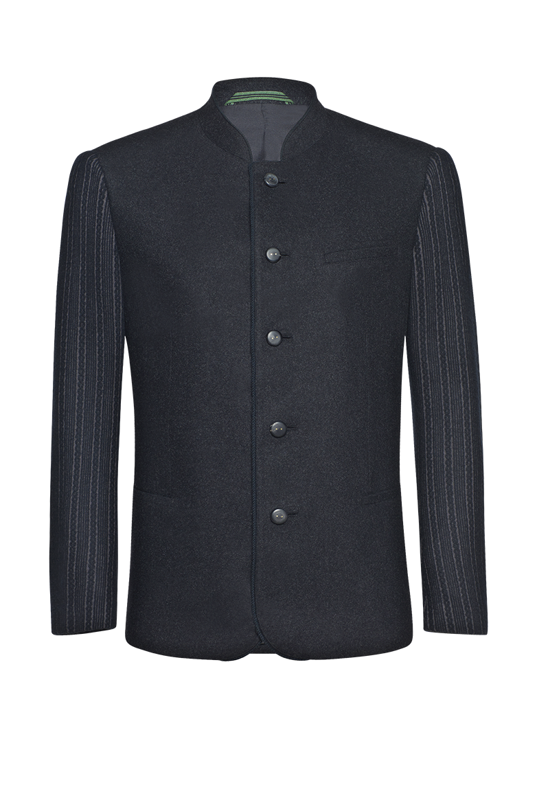 g-ssl-zwei-auf-einen-streich-loden-strickjacke-grau-schwarz-herren image 1