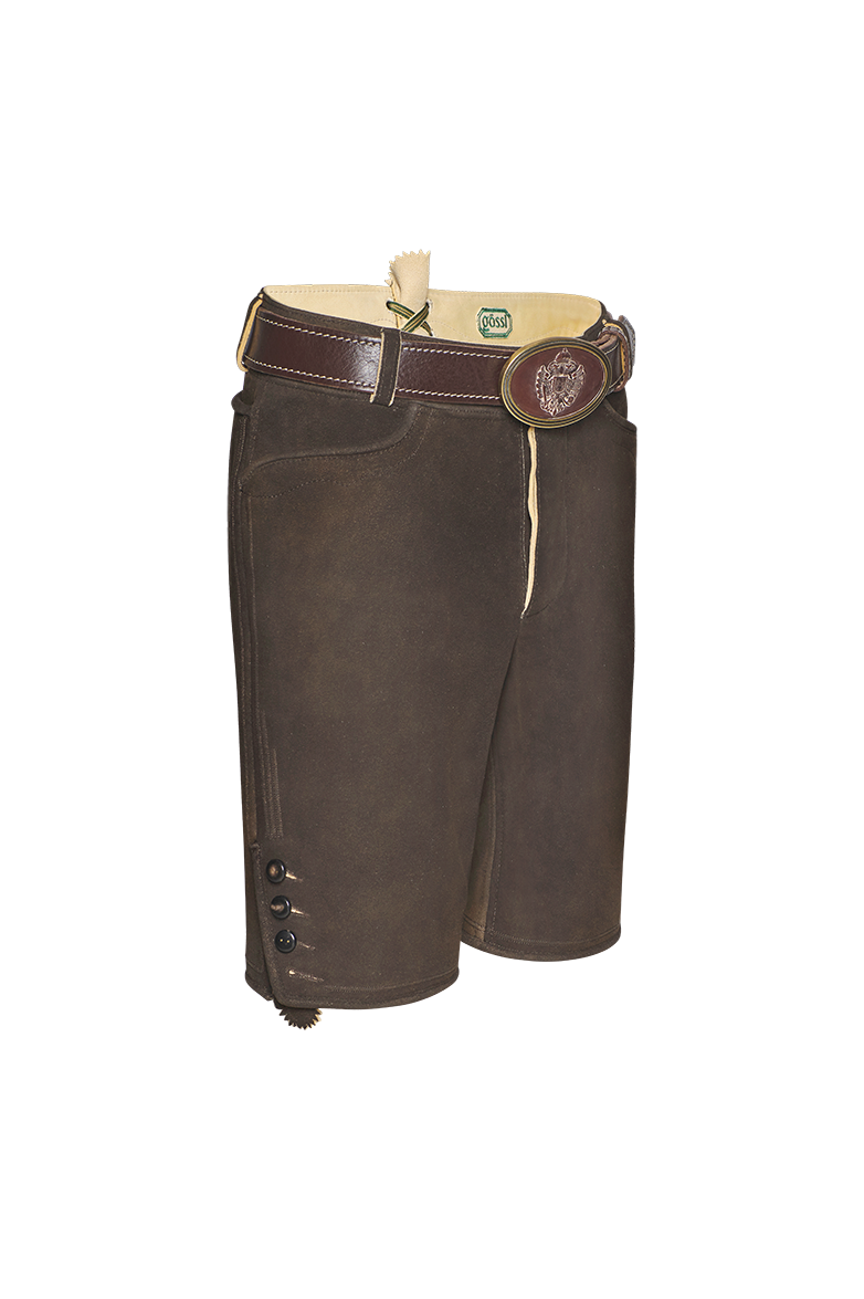 g-ssl-lederhose-mit-klassischem-verschluss-hirschleder-in-braun image 3