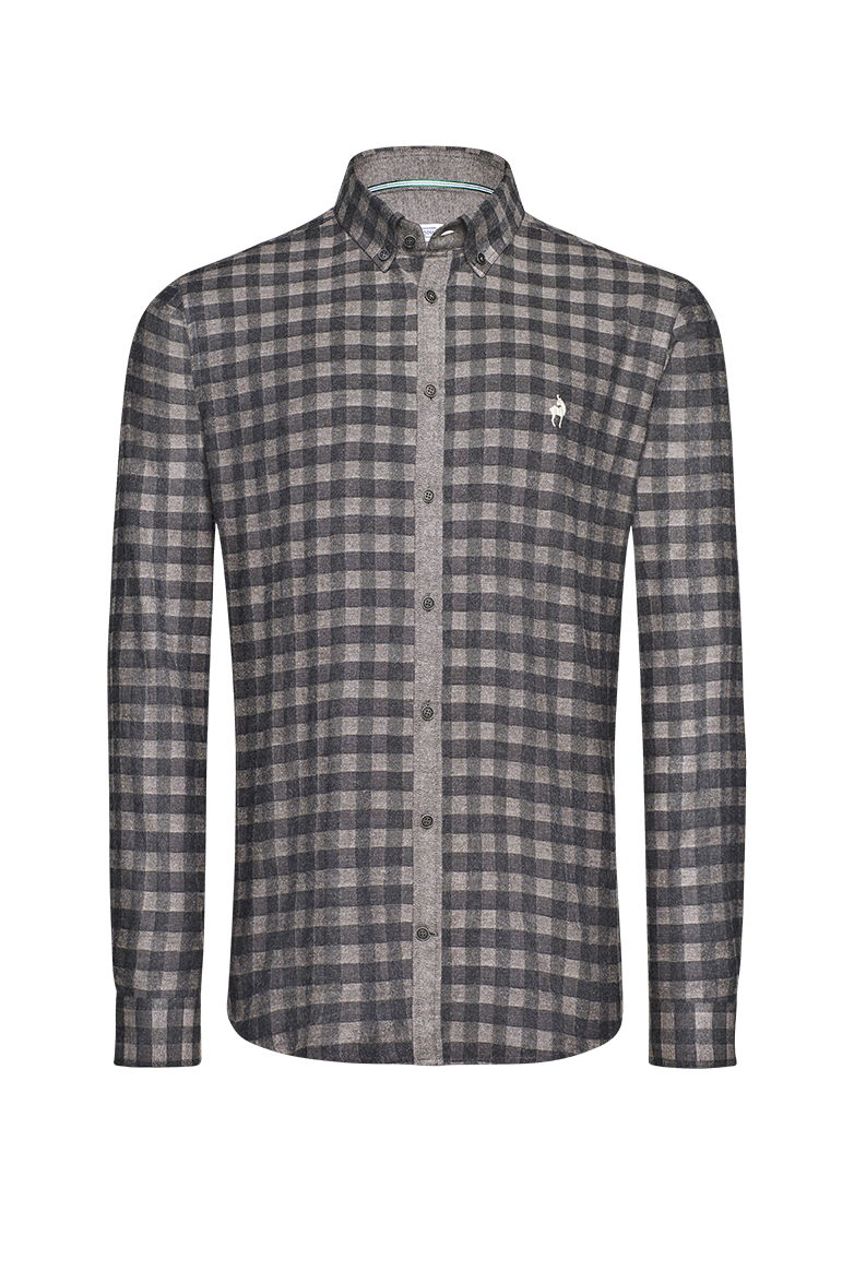g-ssl-kariertes-flanellhemd-blau-herren-slim image 7