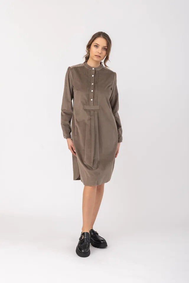 felicitas-kleo-damen-kleid-aus-baumwollcord image 1
