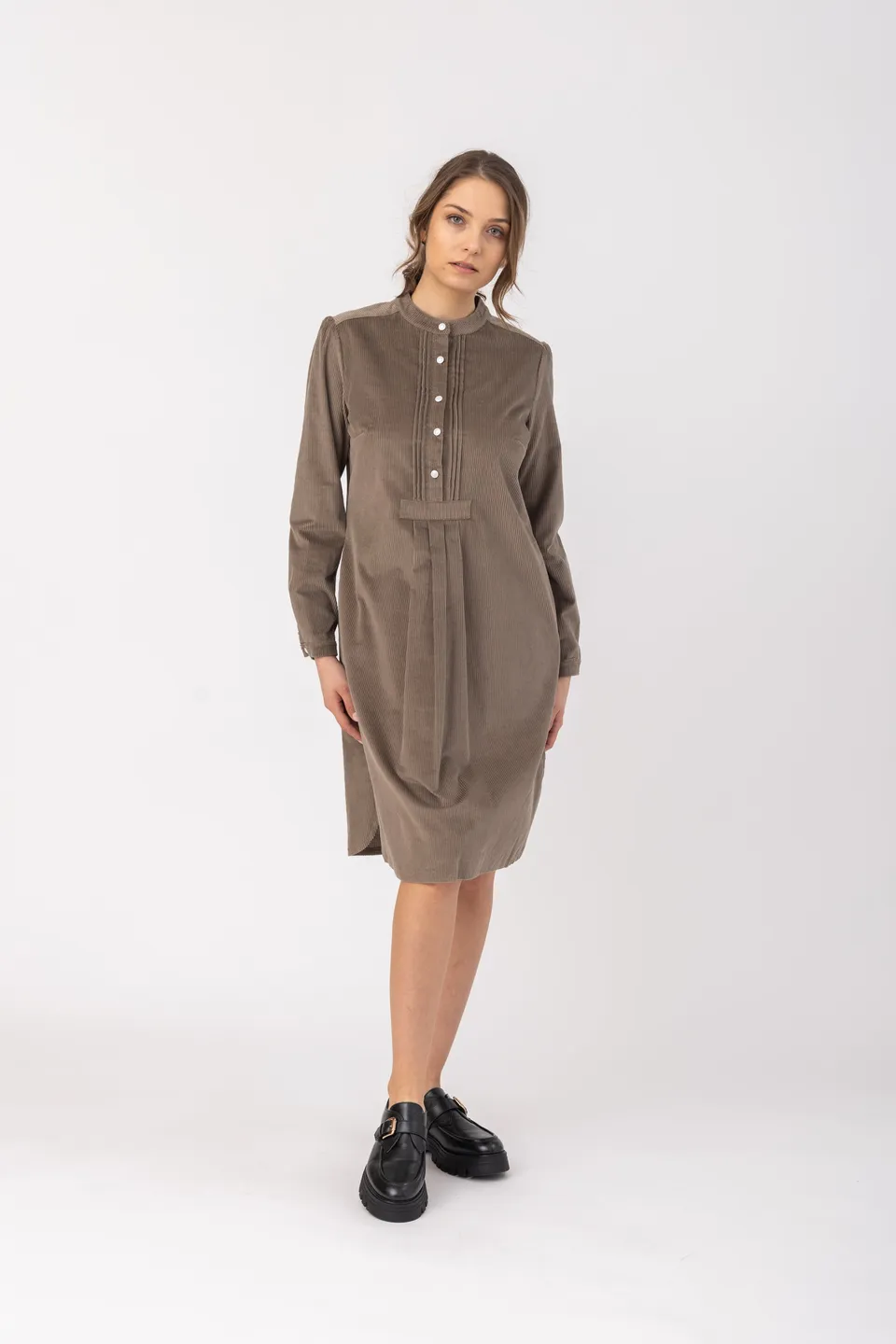 felicitas-kleo-damen-kleid-aus-baumwollcord image 1