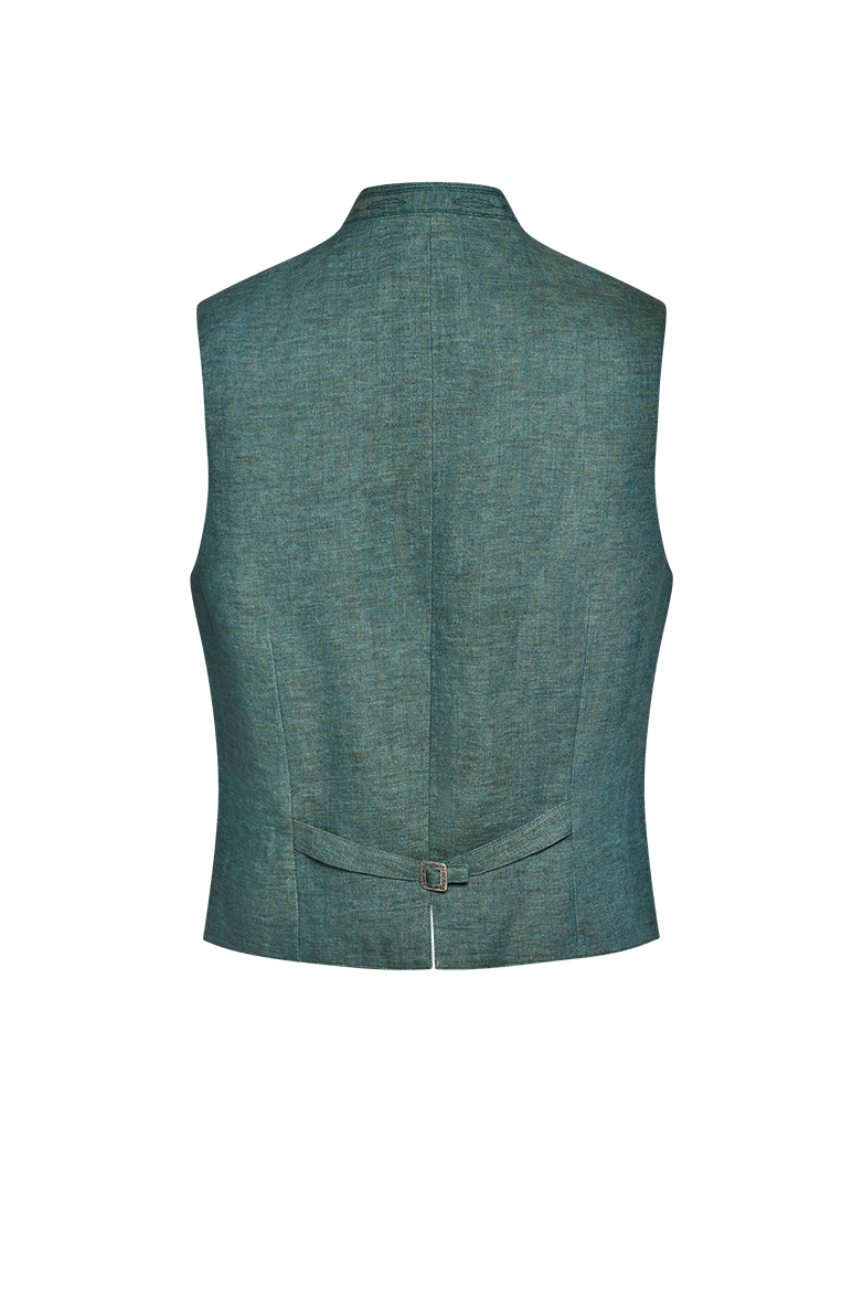 g-ssl-ausseer-gilet-fischgrat-herren-trachtengilet-leinen image 7