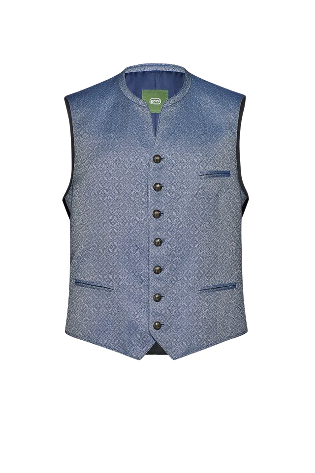 g-ssl-jacquard-gilet-stehkragen-blaugrau image 1