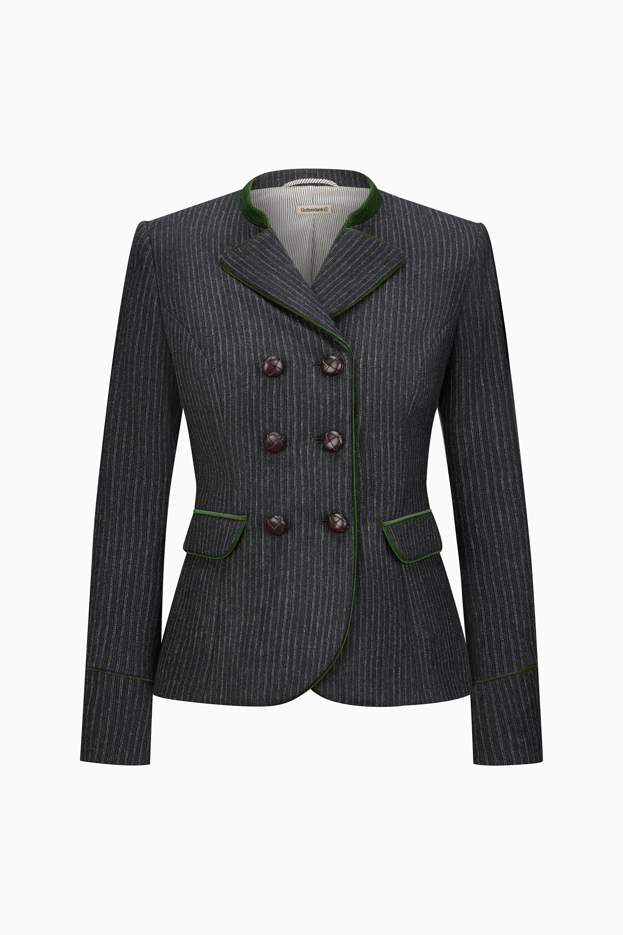 gottseidank-damenjacke-wally-zweireihige-damenjacke-mit-revers image 1