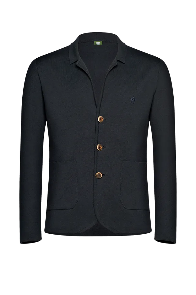 g-ssl-stricksakko-milano-strick-herren-grau-schwarz image 1