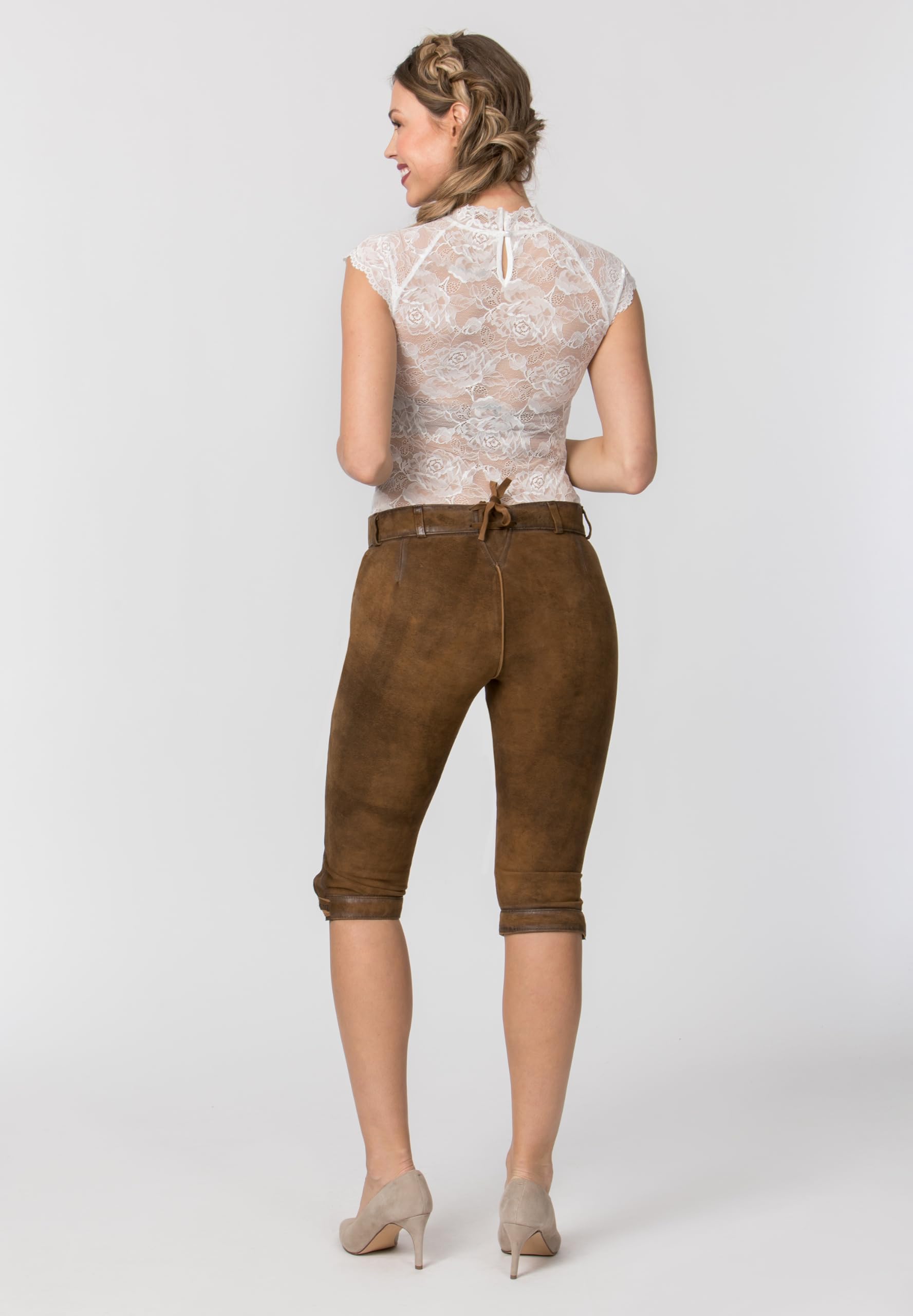 stockerpoint-trachtenlederhose-suzan-damen-lederhose-kurz image 4