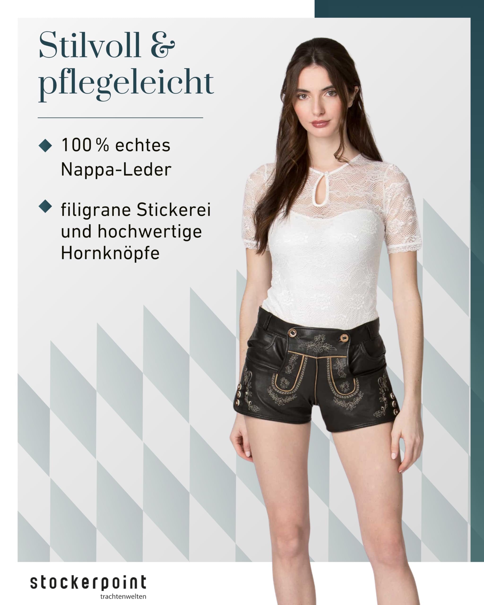 stockerpoint-trachtenlederhose-mona-damen-lederhose image 4