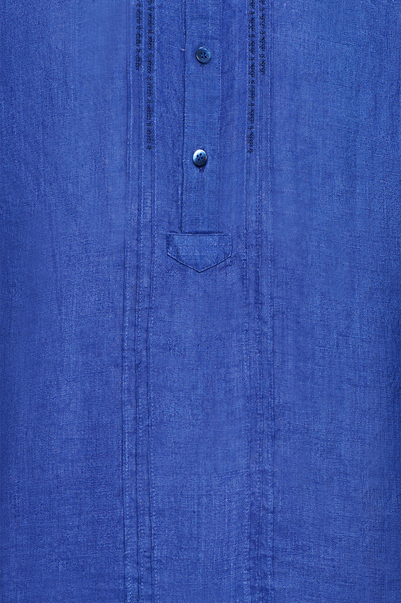 g-ssl-echte-blaudruck-pfoad-herrenhemd-blau image 4