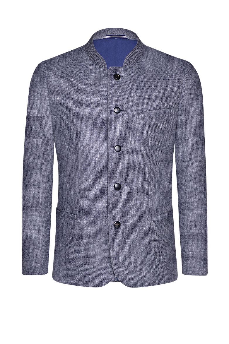 g-ssl-melange-jacke-herren-janker-wollstoff-gr-n image 7
