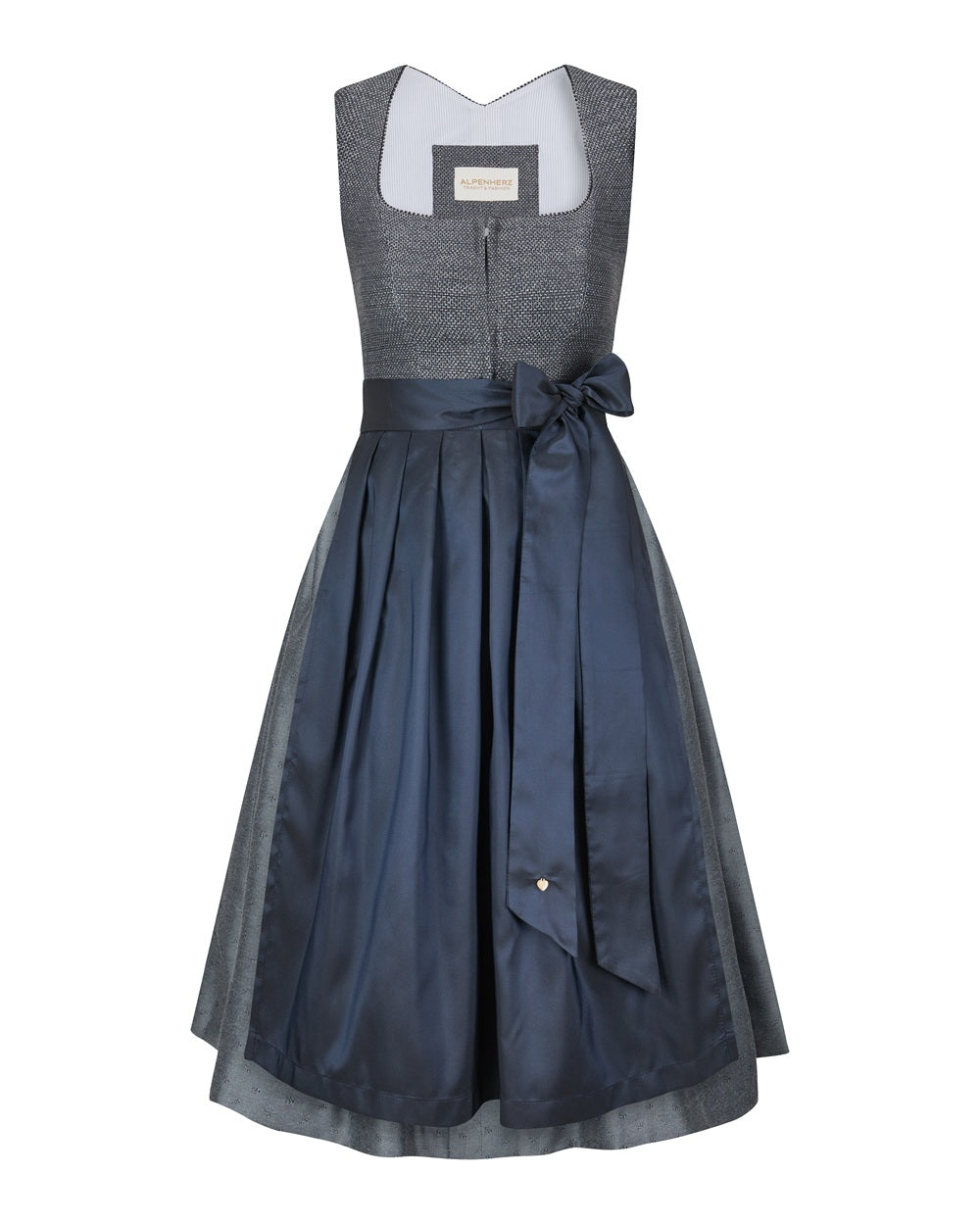 alpenherz-dirndl-ida-dunkelblau-herbst-winter-damen image 2