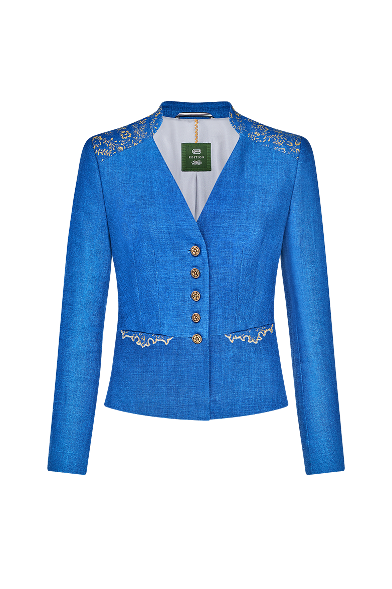 g-ssl-gold-jacke-blaudruckleinen-indigo-blau image 1