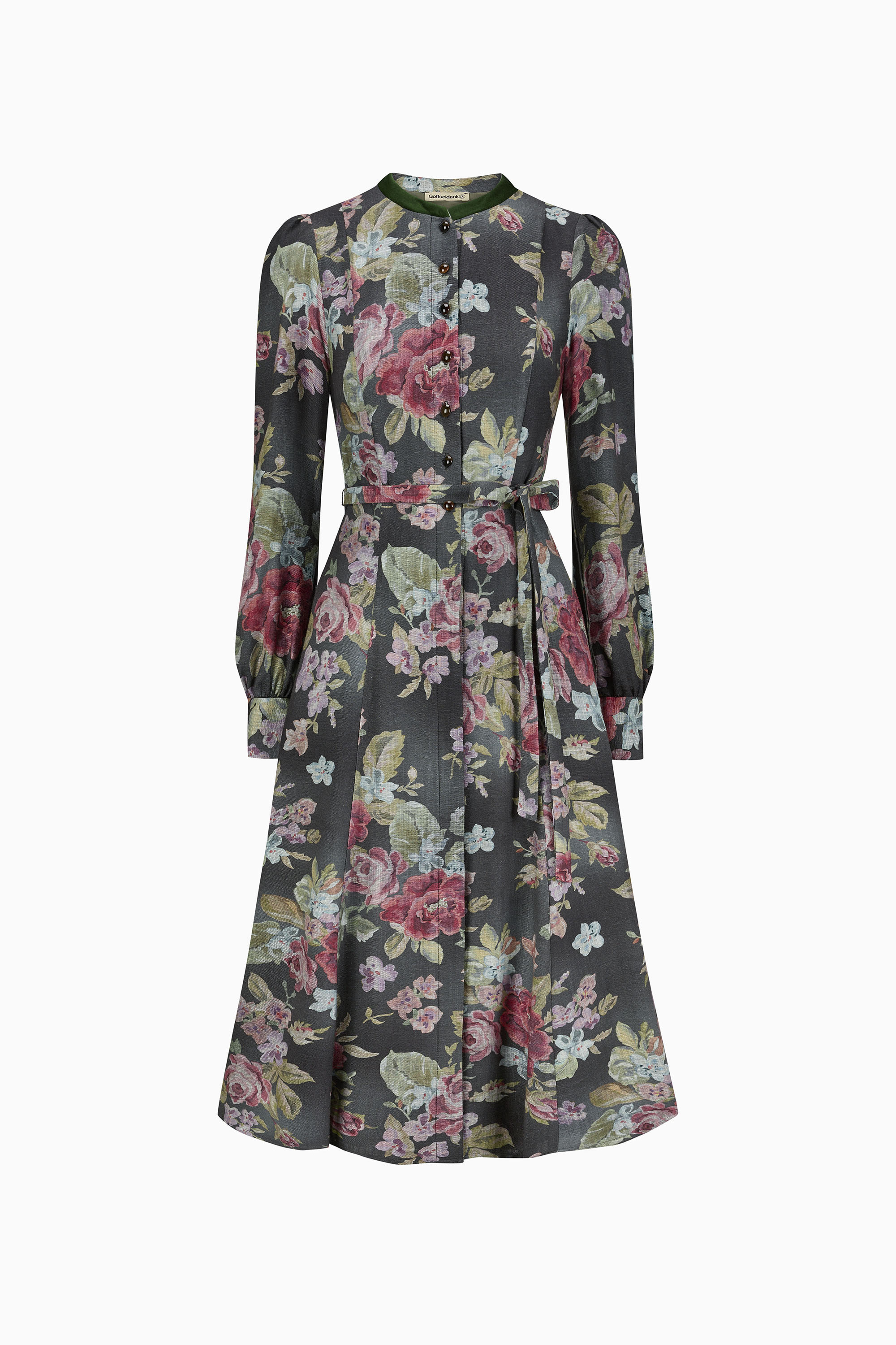 gottseidank-damenkleid-rahel-mit-sch-rze-hochgeschlossenes-kleid-mit-kontrastkra image 4