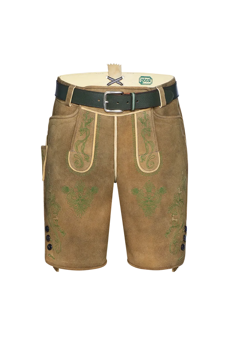 g-ssl-ausseer-lederhose-herren-hirschleder-mittelbraun image 1