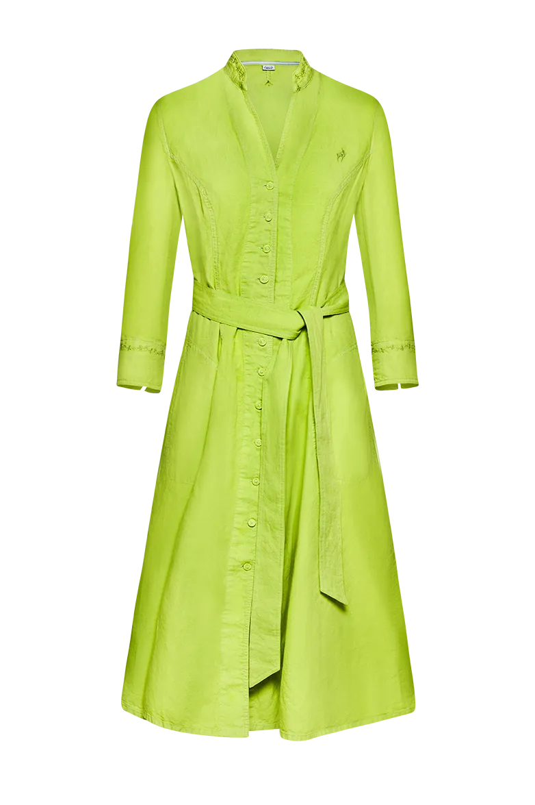 g-ssl-patina-kleid-leinenkleid-gr-n-damen image 1
