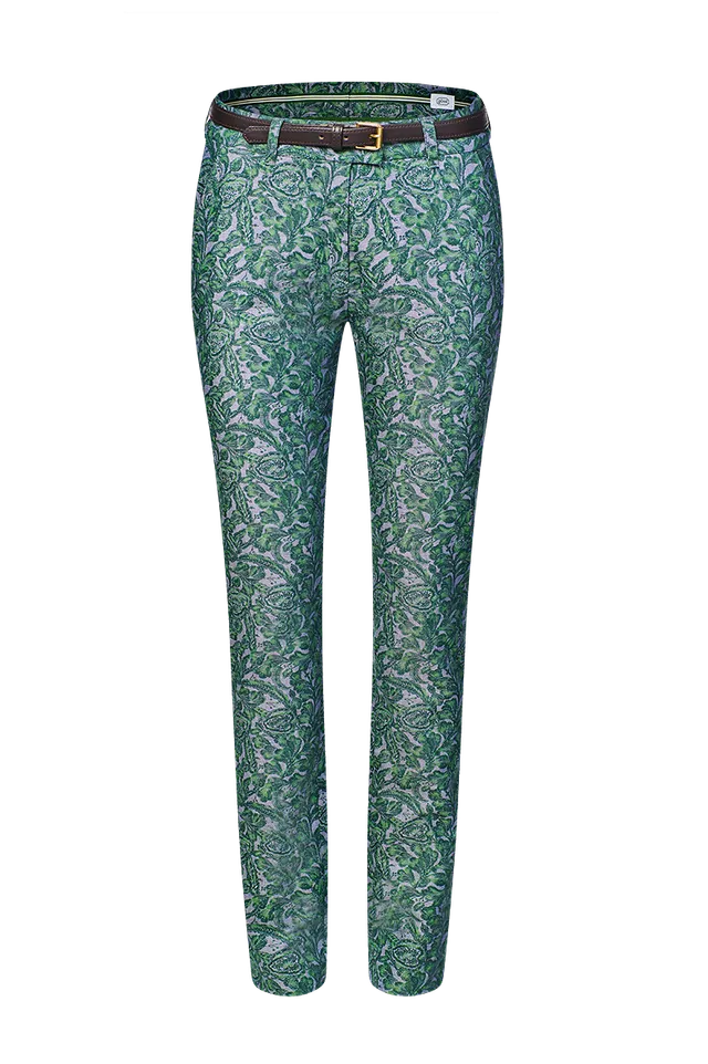 g-ssl-chino-hose-blattmuster-baumwolle-leinen-damen image 1
