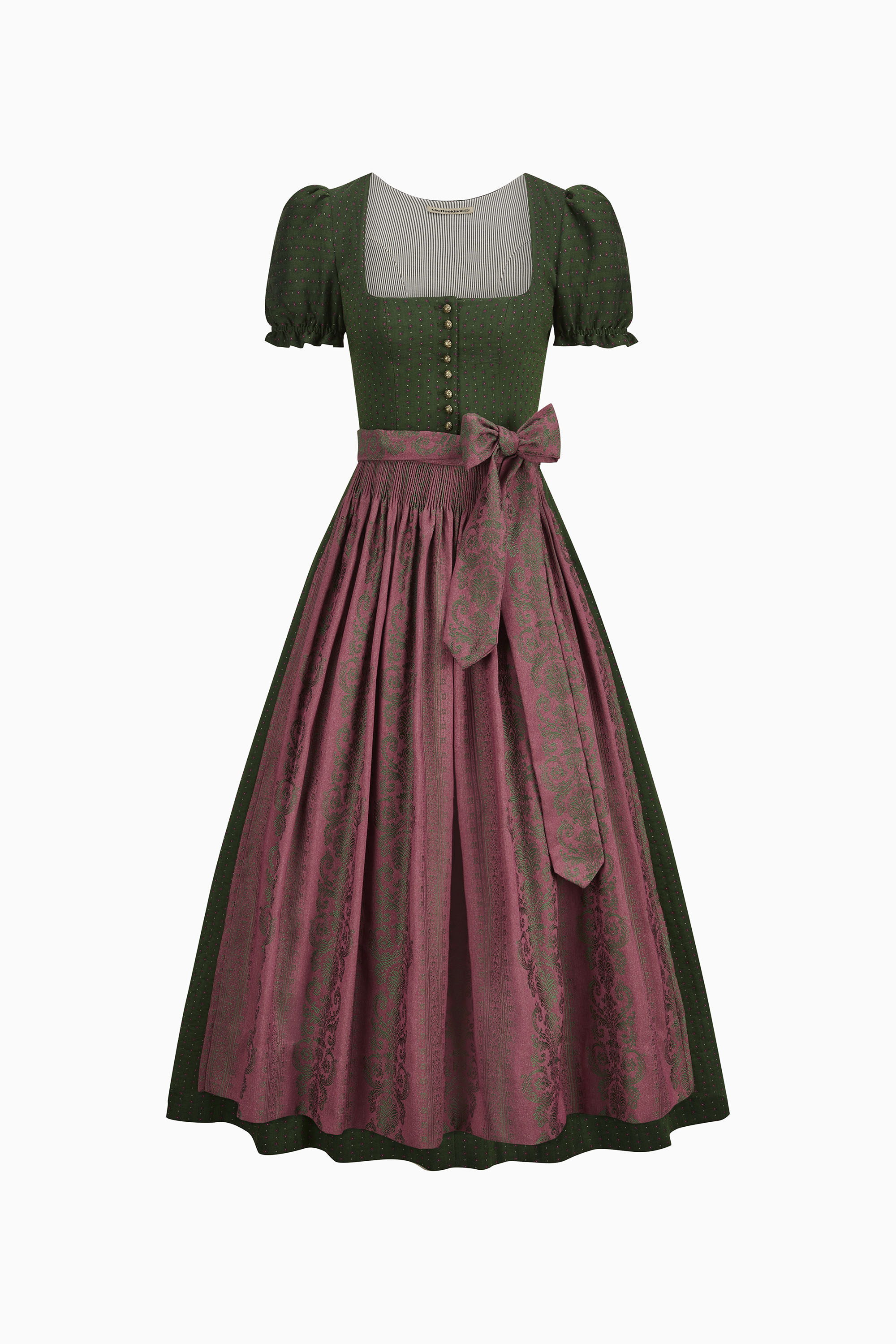 gottseidank-elodie-dirndl-gerader-ausschnitt-puffarm image 1