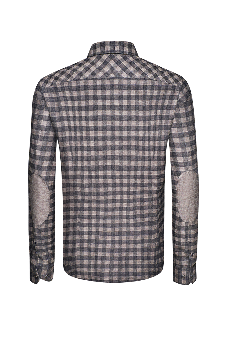 g-ssl-kariertes-flanellhemd-blau-herren-slim image 8