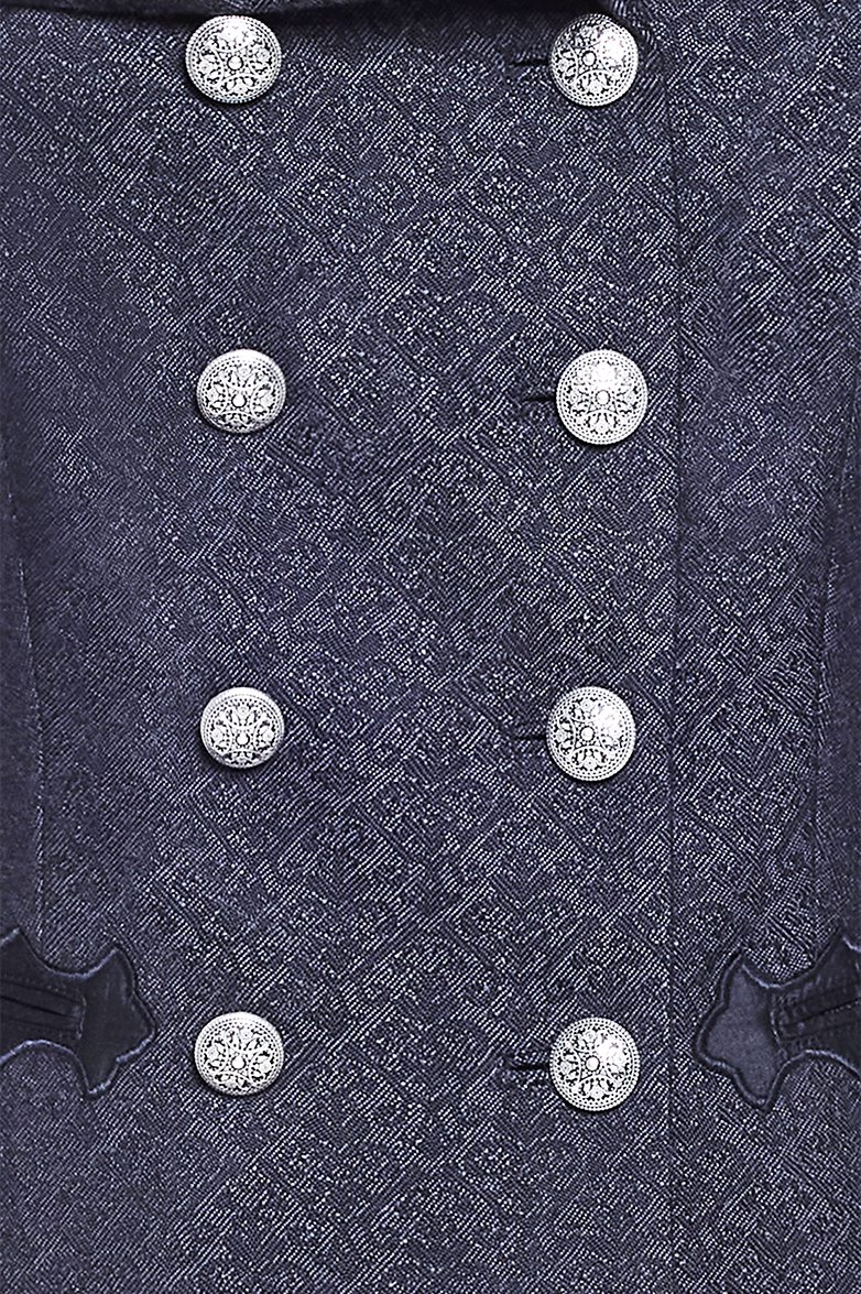 g-ssl-carmen-jacke-wolle-jacquard-grau-schwarz-damen-doppelreiher image 4