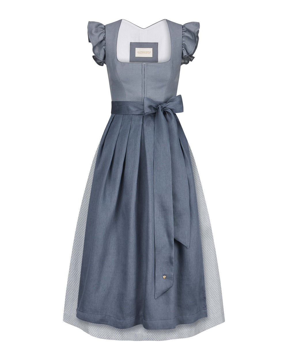 alpenherz-dirndl-marie-80cm-smoke-blue-mit-fl-gel-rmel image 2