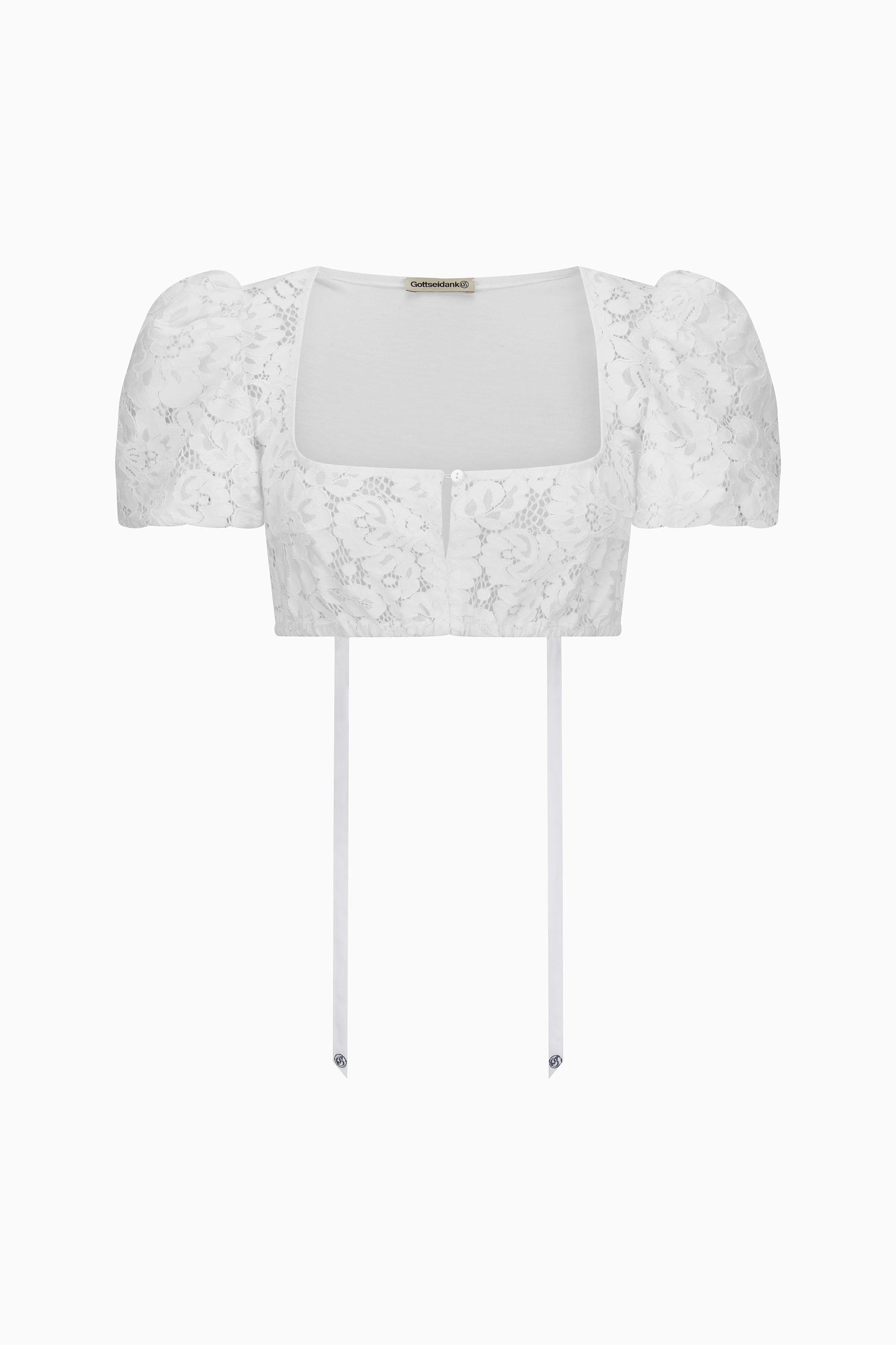 gottseidank-dirndlbluse-irma-rund-mit-kurzem-puffarm image 1