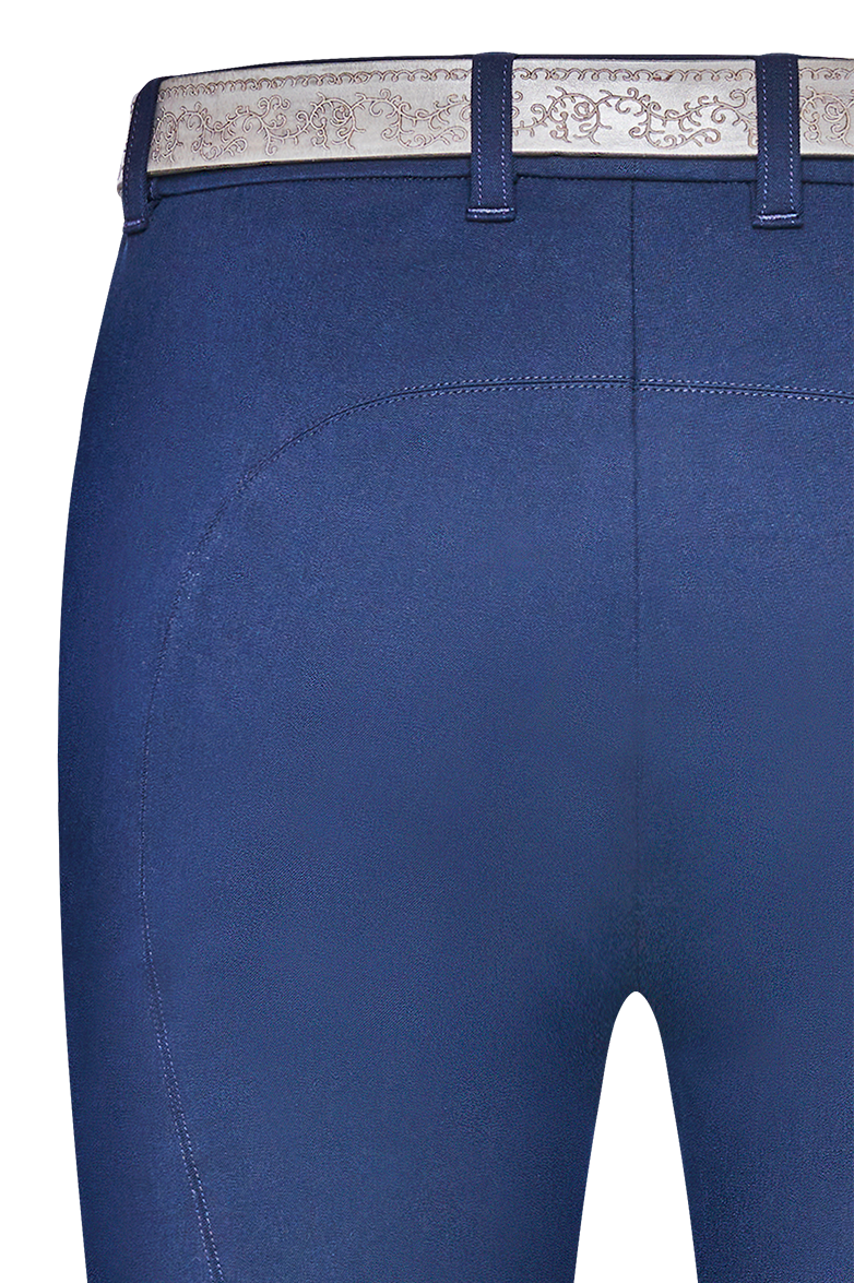 g-ssl-stiefelhose-elastische-baumwolle-samtstreifen-blau image 6