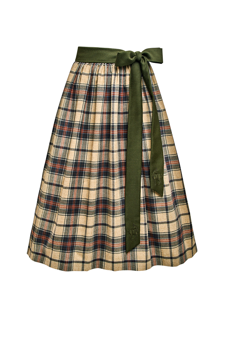 g-ssl-jagd-sch-rze-klassik-karo-damen-natur-70-cm image 1