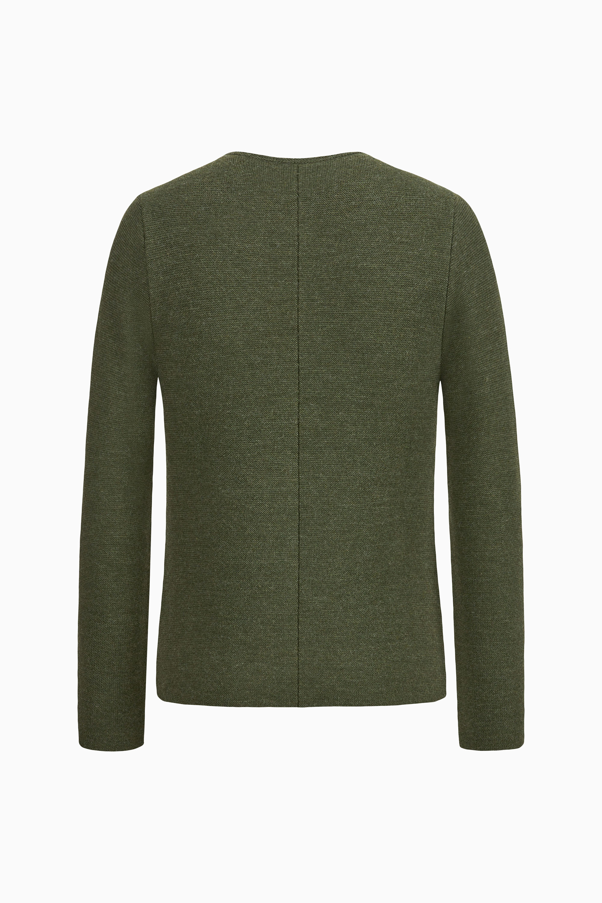 gottseidank-herrenstrickjacke-aloisius-uni-mit-hirschhornkn-pfen image 2