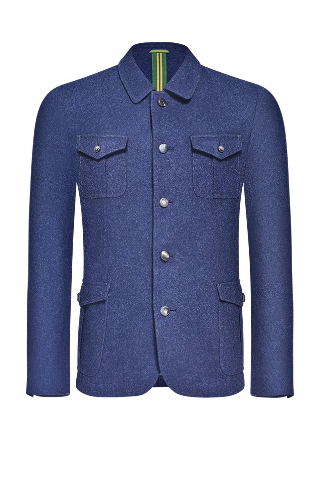 g-ssl-loden-jacke-ungef-ttert-mit-pattentaschen-blau image 1