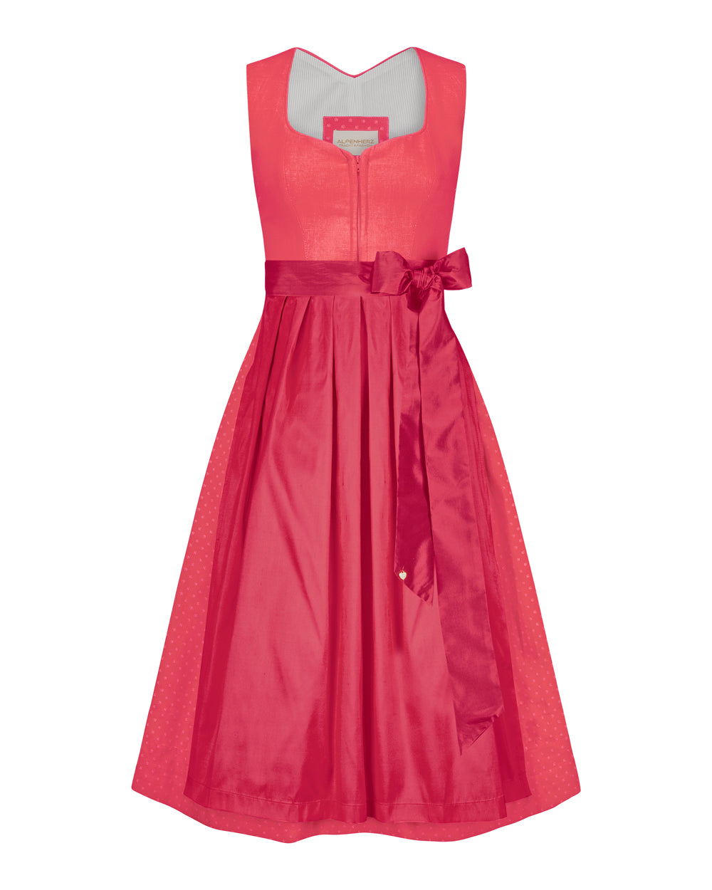 alpenherz-dirndl-marie-koralle-leinen-fl-gelarm-3-looks image 2
