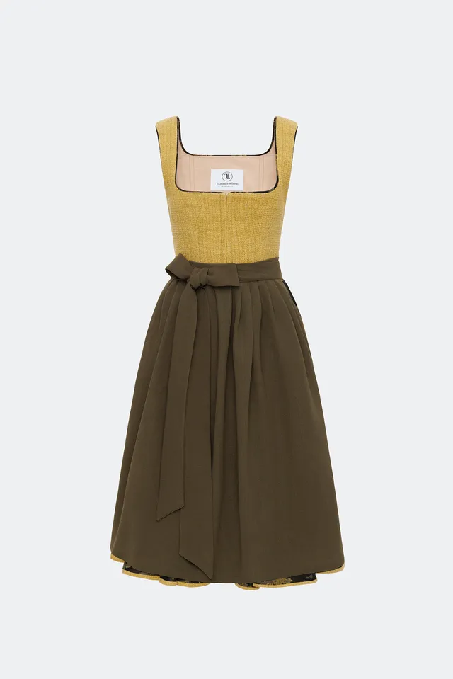 traumtrachten-dirndl-victoria-in-senfgelb image 1