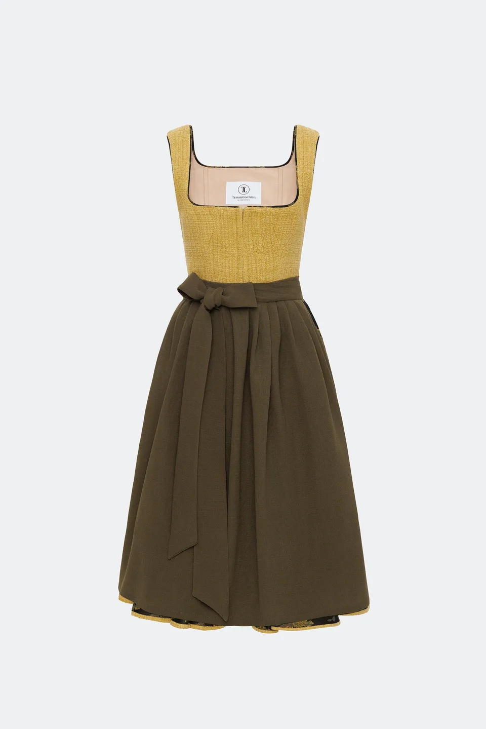 traumtrachten-dirndl-victoria-in-senfgelb image 1