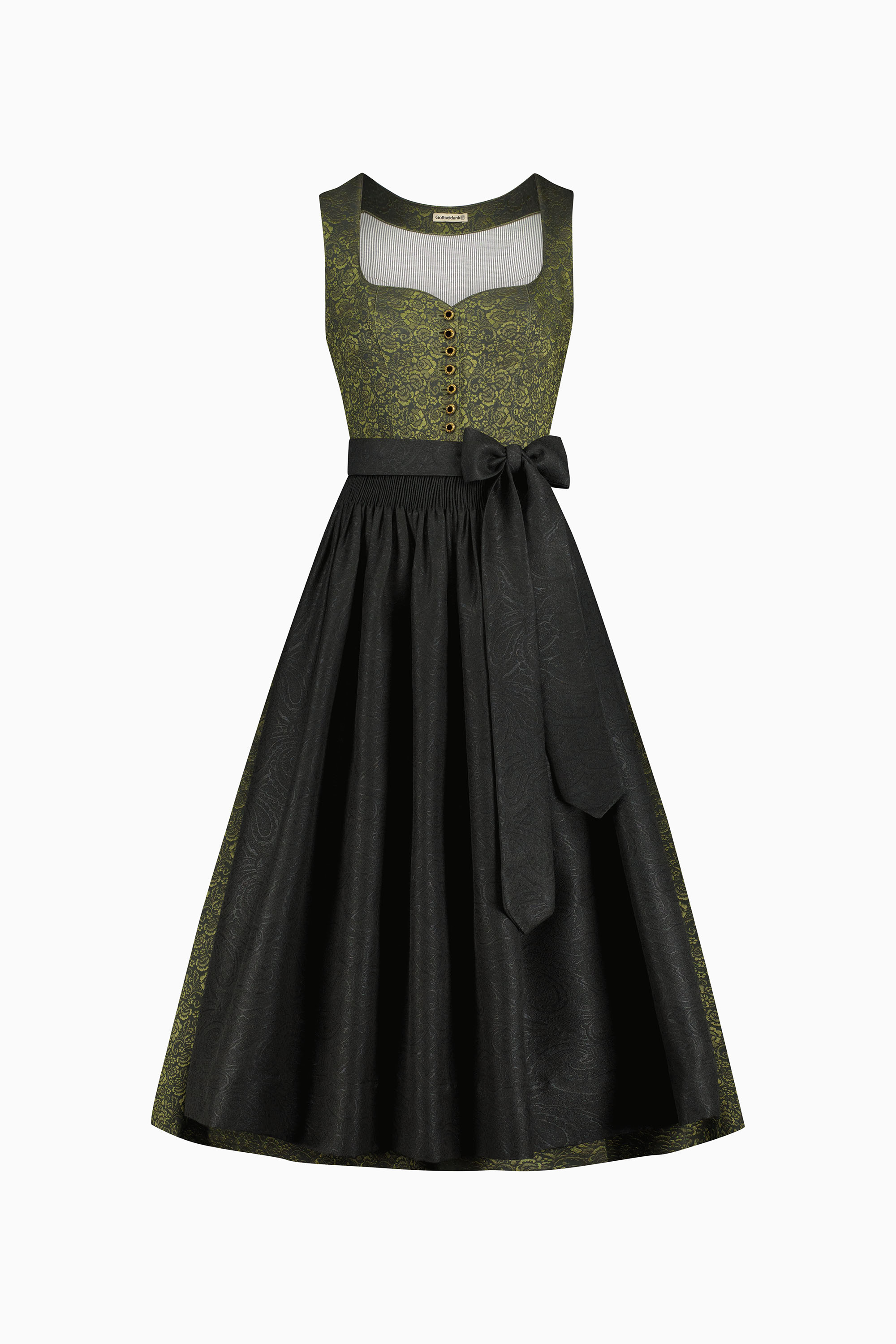 gottseidank-dirndl-hedi-mit-faltenrock-und-augenknopfloch image 1
