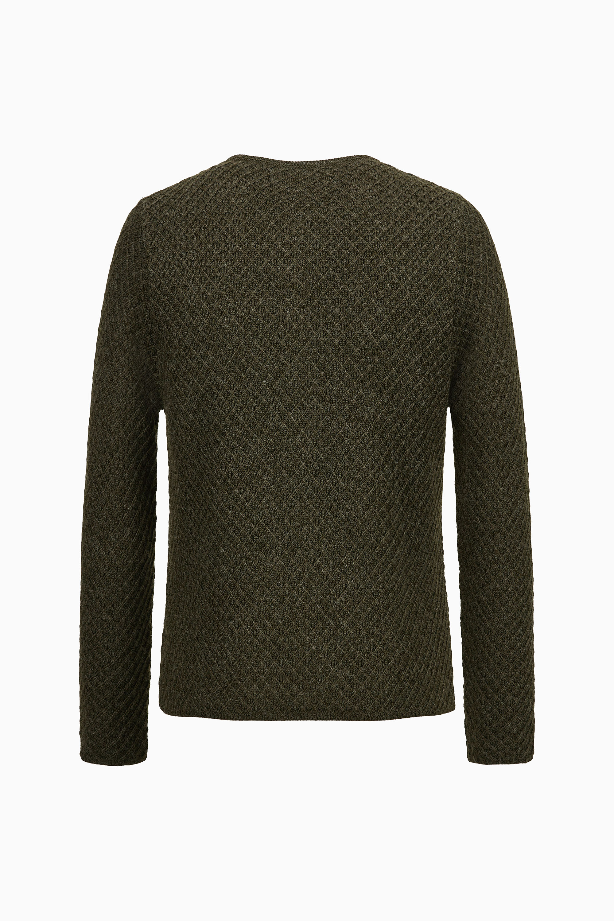 gottseidank-herrenstrickjacke-xaver-uni-strickjacke-im-waffelmuster image 2
